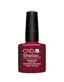 CND Shellac Contradicitons Collection - NEW for Autumn 2015 - UV Soak Off Gel Nail Polish/Varnish (Rouge Rite - 1 bottle)
