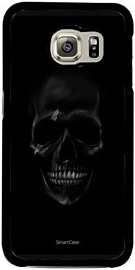 Smartcase Case + 2.5D Tempered Glass 9H Hardness Thickness 0.33mmgalaxy S6 Dark Skull
