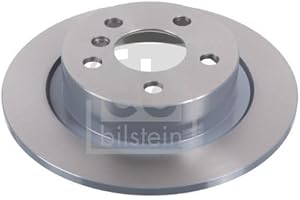 FEBI BILSTEIN 104105 2x Disque de frein Arrière Ø280mm Épaisseur: 10mm Cercle de percage -Ø: 112mm plein