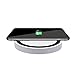 Produktbild Qi Wireless Charger Schnellladestation Kabelloses Ladestation tragbar Fast Induktiv Universal-Ladegerät für alle Gerät tragbares Ladegerät Pad Für iPhone X Für Samsung Note 9/8 S9/8 (Schwarz)