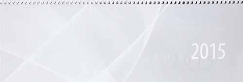 Preisvergleich Produktbild Querterminkalender 143 1 Woche / 1 Seite Grau300X100Mm Spiralbindung Liefermenge = 1