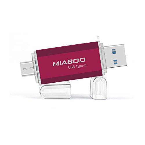 MIABOO USB 3.0 Typ-C-Flash-Laufwerk-Schnittstelle Dual-Drive-Speicher 32 GB U Festplatte, Lesegeschwindigkeit Bis zu 100 MB/s (Rot 32GB) MIABOO USB 3.0 Typ-C-Flash-Laufwerk-Schnittstelle Dual-Drive-Speicher 32 GB U Festplatte, Lesegeschwindigkeit Bis zu 100 MB/s (Rot 32GB)