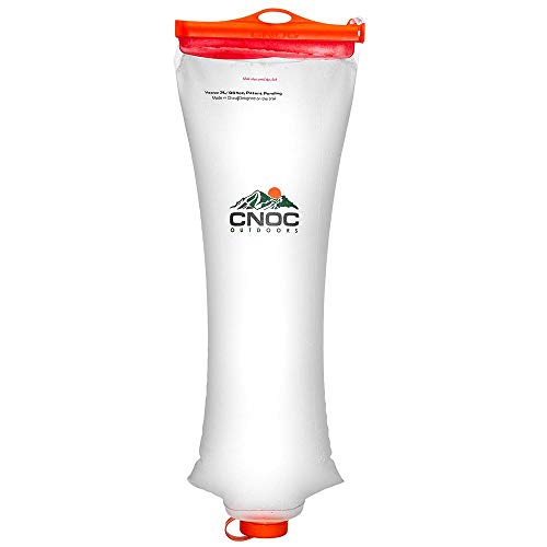 Cnoc Outdoors 2019 Vecto - Recipiente para Agua (3L, Rosca de 42 mm), Color Naranja