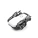Produktbild LKDKJ FPV RC Drone mit 720P HD WI-Fi-Kamera Live-Video 2,4 Ghz 6-Achsen-Gyro Quadcopter Höhe Wartung Geschwindigkeitseinstellung Faltbarer Arm,White,640P