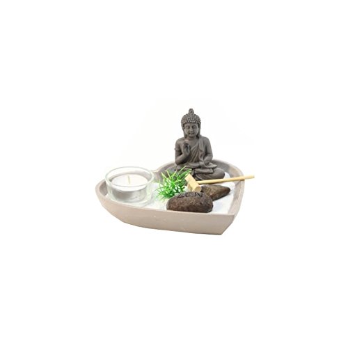 Jardin-zen-coeur-Objet-de-dcoration-avec-accessoires-Divers-Coloris