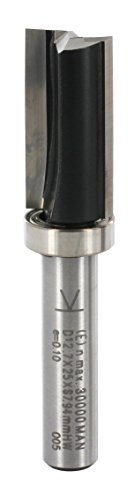 ENT Bündigfräser HW (HM), Schaft (C) 8 mm, Durchmesser (A) 12,7 mm, B 25 mm, D 32 mm, GL 62 mm, mit Kugellager am Schaft - 3