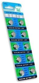 TeethStore Battery Pack of 10 Replacement Batteries for Hexbug Nano, Ant, Original, Crab and Inchworm