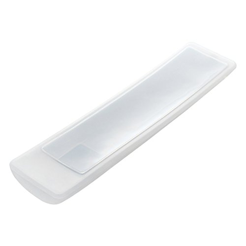 Preisvergleich Produktbild TOOGOO(R) Schutzmassnahmen Silikonhuelle Haut Abdeckung fuer die TV Klimaanlage Fernbedienung weiss 21cm
