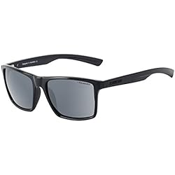Dirty Dog volcán Wayfarer polarizadas de conducción gafas de sol en negro con gris lente