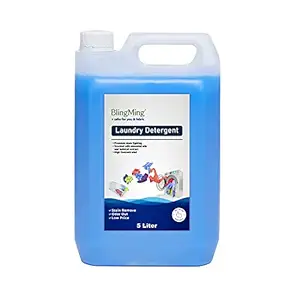 Liquid Detergent 5 Liter, Laundry Liquid For Fabric Care, Suitable For Top-Load And Front Load Machine And Hand Wash, Concentrated Laundry Detergent