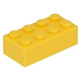 LEGO City - 50 gelbe Steine mit 2x4 Noppen - LEGO
