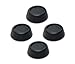 Produktbild 4x VIBRATIONSDÄMPFER für Waschmaschine 2x6,5cm SCHWARZ Trockner Dämpfer 27