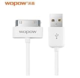 ElectroBee™ Wopow 30 pin Charging and Data Sync cable for iphone 4/4s/ipod touch/ipad2.(White) 1 Year Full Warranty RS.325 (67.00% Off) - Amazon