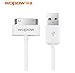 ElectroBee™ Wopow 30 pin Charging and Data Sync cable for iphone 4/4s/ipod touch/ipad2.(White) 1 Year Full Warranty RS.325.00