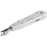 CableCreation LSA punch tool with protecting jacket, Multi-Function Impact Punch Down Tool for RJ45 Ethernet cable