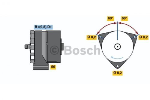 Preisvergleich Produktbild Bosch 986031020 Generator