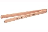 Schutzfunktion: Mit dem langen Greifer aus Holz - Länge ca. 40 cm - haben ihre Hände genügend Abstand zur Hitzequelle. Das schützt Sie und das Grillen, Braten und Brutzeln der Lebensmittel im Grill oder in der Pfanne gelingt sicher.