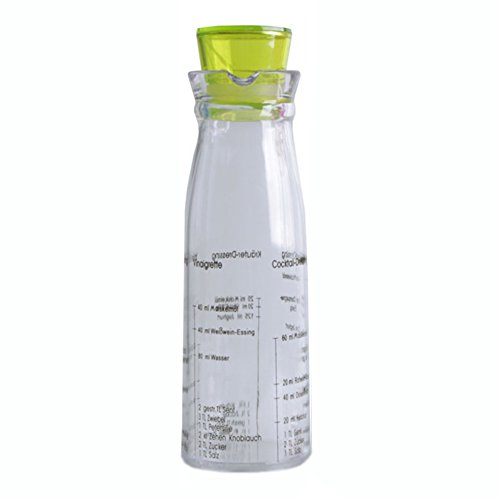 Dressingshaker Acryl, Deckel grün