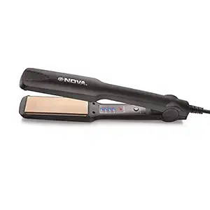 Nova NHS 860 Hair Straightener (Black)