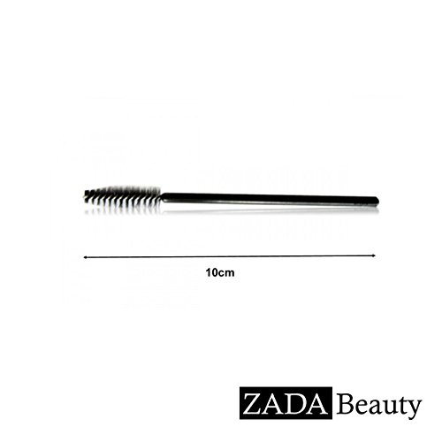 ZADA Beauty l Leere Mascara Tube l Wimpernbürste l Transparent l Empty Tube l Bottle l Container l Flasche l Rizinusöl l Leere Wimperntusche l 10 ml l Mascara Pinsel - 5