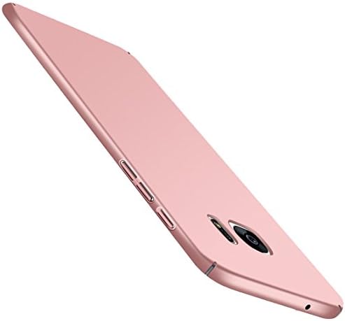 Samsung Galaxy S7 Case, Bylove Ultra Slim Anti-fingerprint skid fade Protective PC Hard Matte Protective Case for Samsung Galaxy S7 (Rose gold)