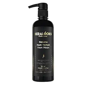 Keralooks Professional Smoothing Plus Keratin Hair Mask For Dry And Frizzy Damaged Hair. (500 ml)