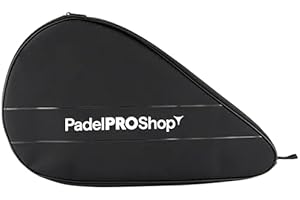 Padel Pro Shop Funda de Pádel Térmica en Poliéster Negro 48x30x2 cm