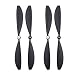 Produktbild Propellerblätter für GoPro Karma, 2 Stück / 4 Stück New Black Drone Propeller Blades Wings Zubehör Teile für GoPro Karma (4 Stück)