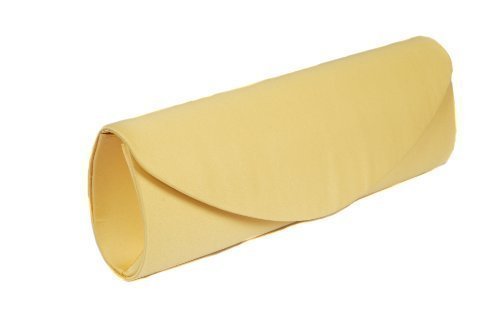 Preisvergleich Produktbild Olga Berg Clutch mit Magnetverschluss, Zitronengelb