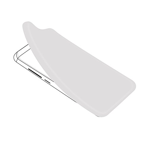 Lusee® Silikon TPU Hülle für Huawei T3 9.6 zoll Schutzhülle Case Cover Protektiv Silicone halb transparent weiß