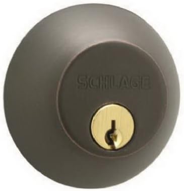 SCHLAGE LOCK CO - Aged Bronze Double Cylinder Deadbolt Lock