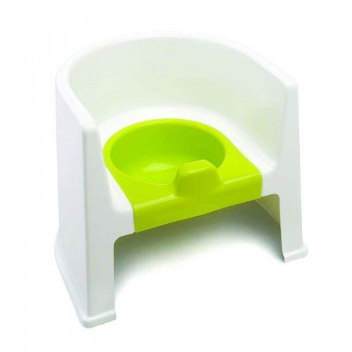 Neat Nursery Potty Chair (White/Lime)