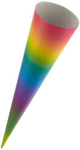 Preisvergleich Produktbild Goldbuch 97819 - Bastelschultüte 70 cm, Regenbogenfarben