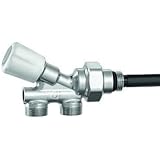 Caleffi 4501 - Válvula monotubo tubo 23x1,5/radiador 3/4 ...