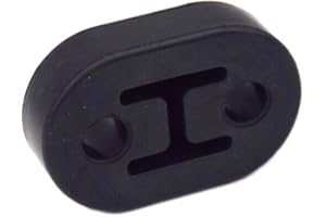 QUINNQUINN Universal Exhaust Rubber Black Exhaust Pipe Hanger Generic Car Exhaust Hanger for the Cars Silencer for Most Cars Truck Van