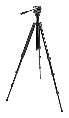 Celestron 82050 Trailseeker avec trépied à tête Plate et Fluide - Noir