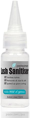 Lash Sanitizer &amp; Curing Agent for Loose Lashes in Jar Avoid Cross Contamination