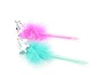 Partynelly® 1 Kugelschreiber EINHORN | mit Federpuschel |...