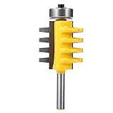 ★【Ideal para】La broca de unión para juntas de pegamento para dedos es ideal para madera maciza, MDF, tableros de partículas, madera contrachapada, la elección perfecta de profesionales y aficionados, lo que facilita la unión de los dedos.