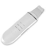 Juzijintianchilema Ultrasonic Skin Scrubber, Skin Scrubber Face Spatula,Pores Cleanser Exfoliator Blackhead Remover Extractor for Facial Deep Cleansing