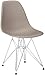 Produktbild Vitra 440022000125 Stuhl DSR Eames Plastic Sidechair Gestell Verchromt, mauve-grau