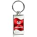 Produktbild Honda Accord Red Spun Brushed Metal Key Chain