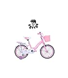  Riscko Bicicleta Infantil Modelo Sunday con Ruedas de 12\'\' Color Rosa