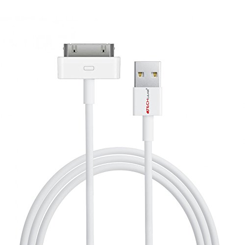 TECHGEAR   EXTRA LONG 3 M  tres C  ble USB Chargeur Transfert de Donn  es pour Apple iPad  iPad 2   iPad 3  BLANC 