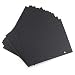 Produktbild YAOHU Scrapbooking Papier 7,5'' x 9'', 19 x 23 cm (L x B) Schwarz Blank Refill Seiten für 8'' x 9,8'', 21 x 25 cm Fotoalbum Pack von 20 Blättern