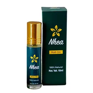 Nhea Pain Relief Roll on Instant Relief From Period Pain, Feminine Cramps, Menstrual Cramps, Headache, Back Pain, Neck Pain, Joint Pain with Lavender, Rosemary, Peppermint Oil (10ml)