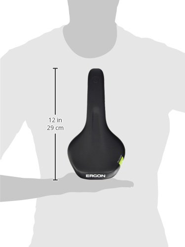 Ergon SMR3 Pro Carbon Fahrrad Sattel Rennrad MTB Mountain Bike Marathon Racing Schwarz, 440000 - 3