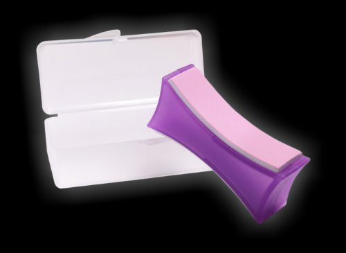 Supershiner Profi Nagel Polierblock 2-flächig für glänzend gepflegte Nägel inkl. Aufbewahrungs-Box - 3