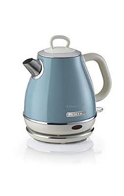 Ariete 2868 Bouilloire Vintage, 1600 W, bleu clair
