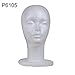Produktbild Makwes 1 Einstellen Mannequin Kopf Mannequin-Kopf,Espuma de poliestireno Maniquí Cabeza Modelo Gafas de sol Lente Estar Sombrero Gorra Monitor Poseedo,Haarlinsen size 5